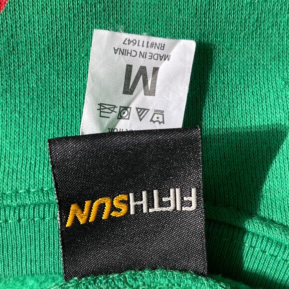 Fifth Sun Tyranno-Santa Rex Dinosaur T-Rex Ugly Christmas Sweatshirt Size Large - Picture 1 of 5